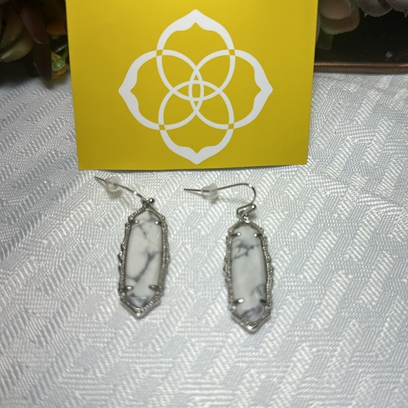 Kendra Scott Francis earrings Mystic Bazaar collection Howlite - Picture 7 of 7